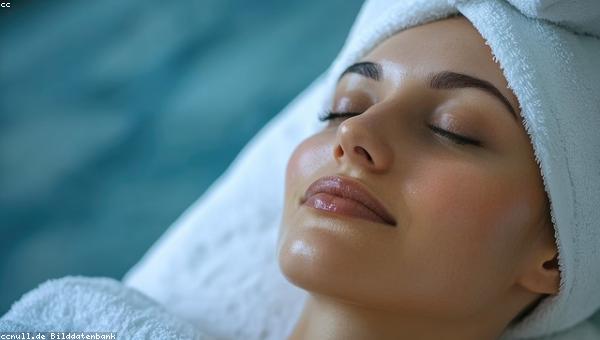 Massage therapist's hands on a client's back