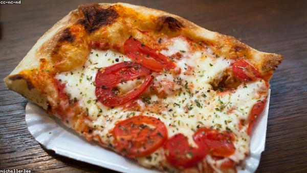 Wood-fired pizza